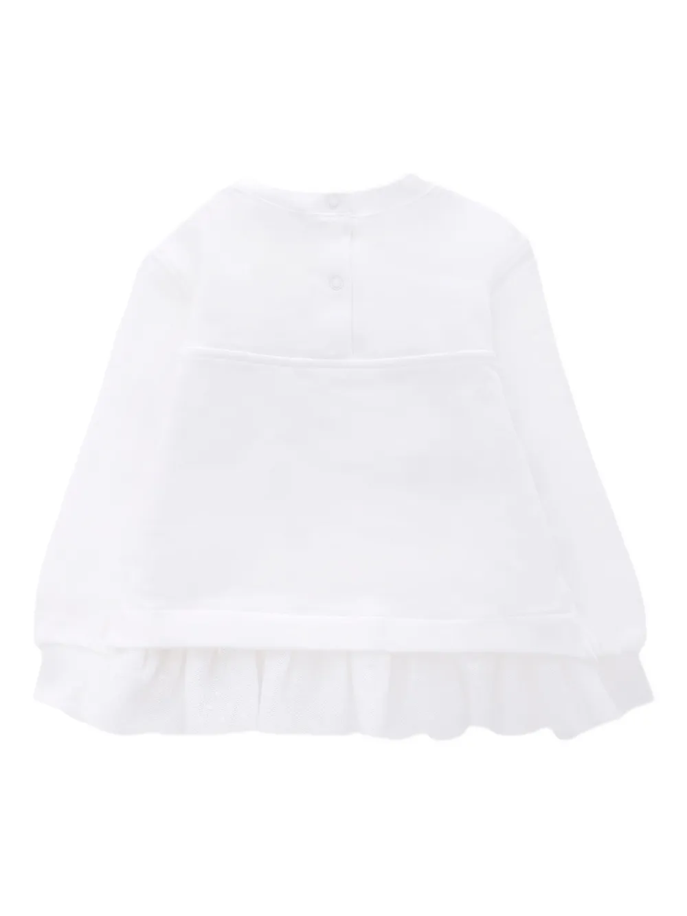 Monnalisa puppy-print ruffled top | Hoods & Sweatshirts | Image 2