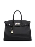 Hermès Pre-Owned 2013 Togo Birkin Retourne 35 handbag - Black