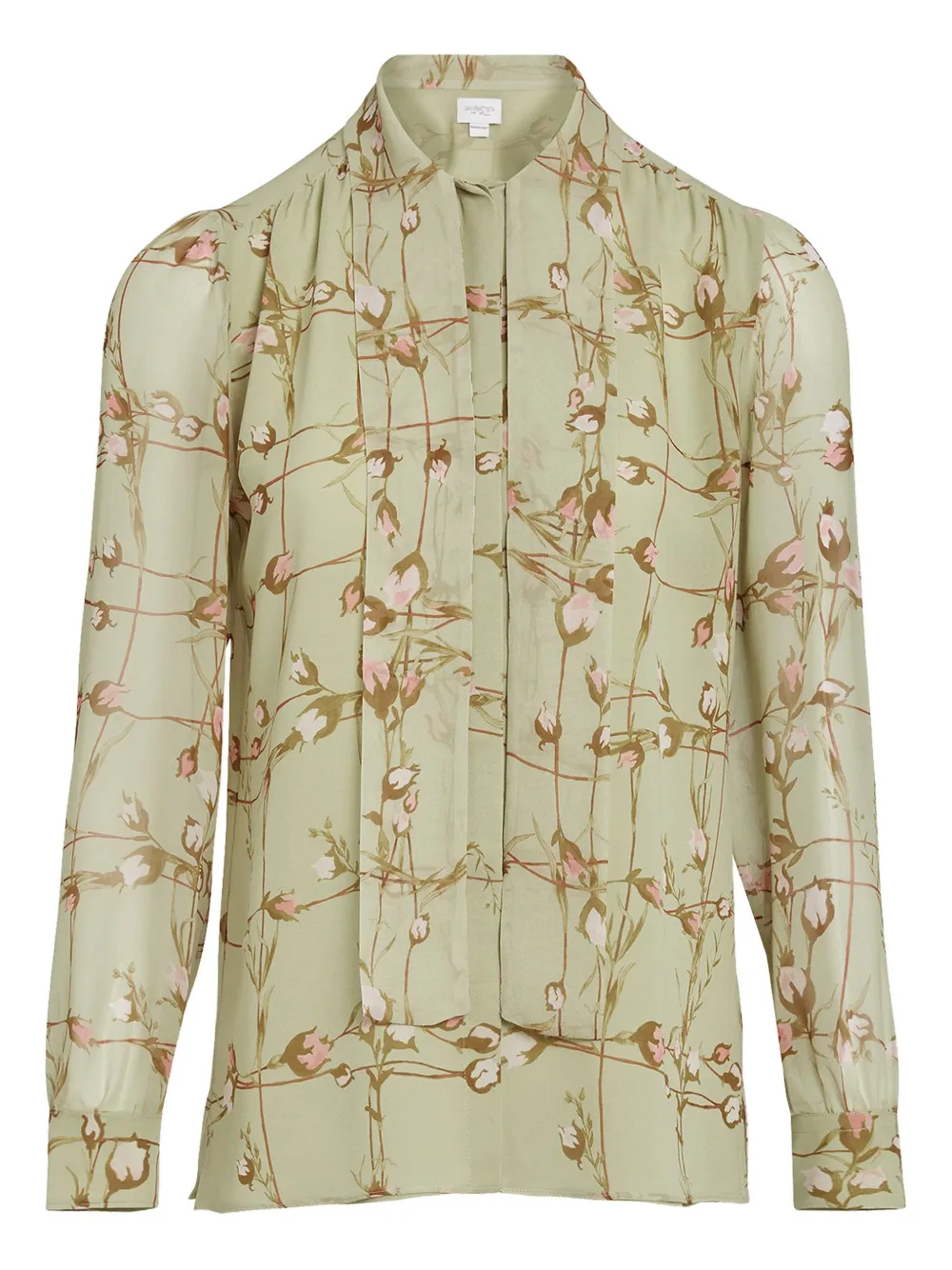 Giambattista Valli floral-print blouse Groen
