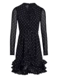 Giambattista Valli polka-dot ruffled dress - Black