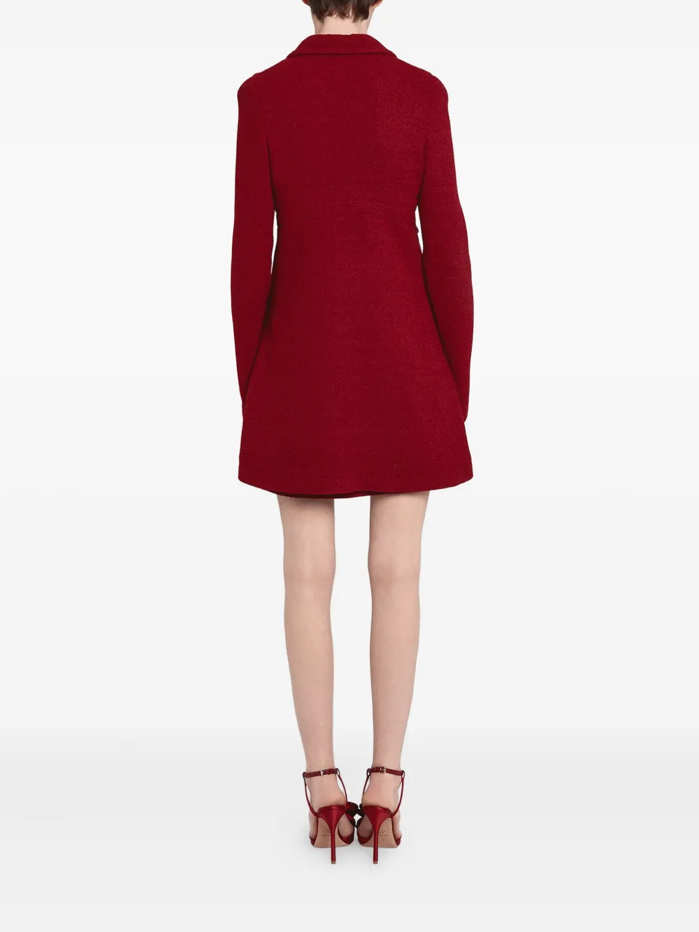 Giambattista Valli Jas met dubbele rij knopen Rood