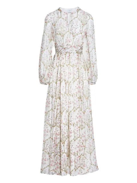 Giambattista Valli floral-print long-sleeve dress
