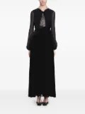 Giambattista Valli lace-insert dress - Black