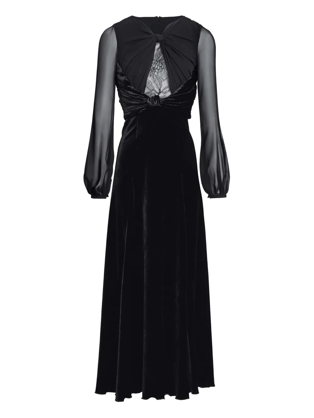 Giambattista Valli lace-insert Dress | Black | FARFETCH