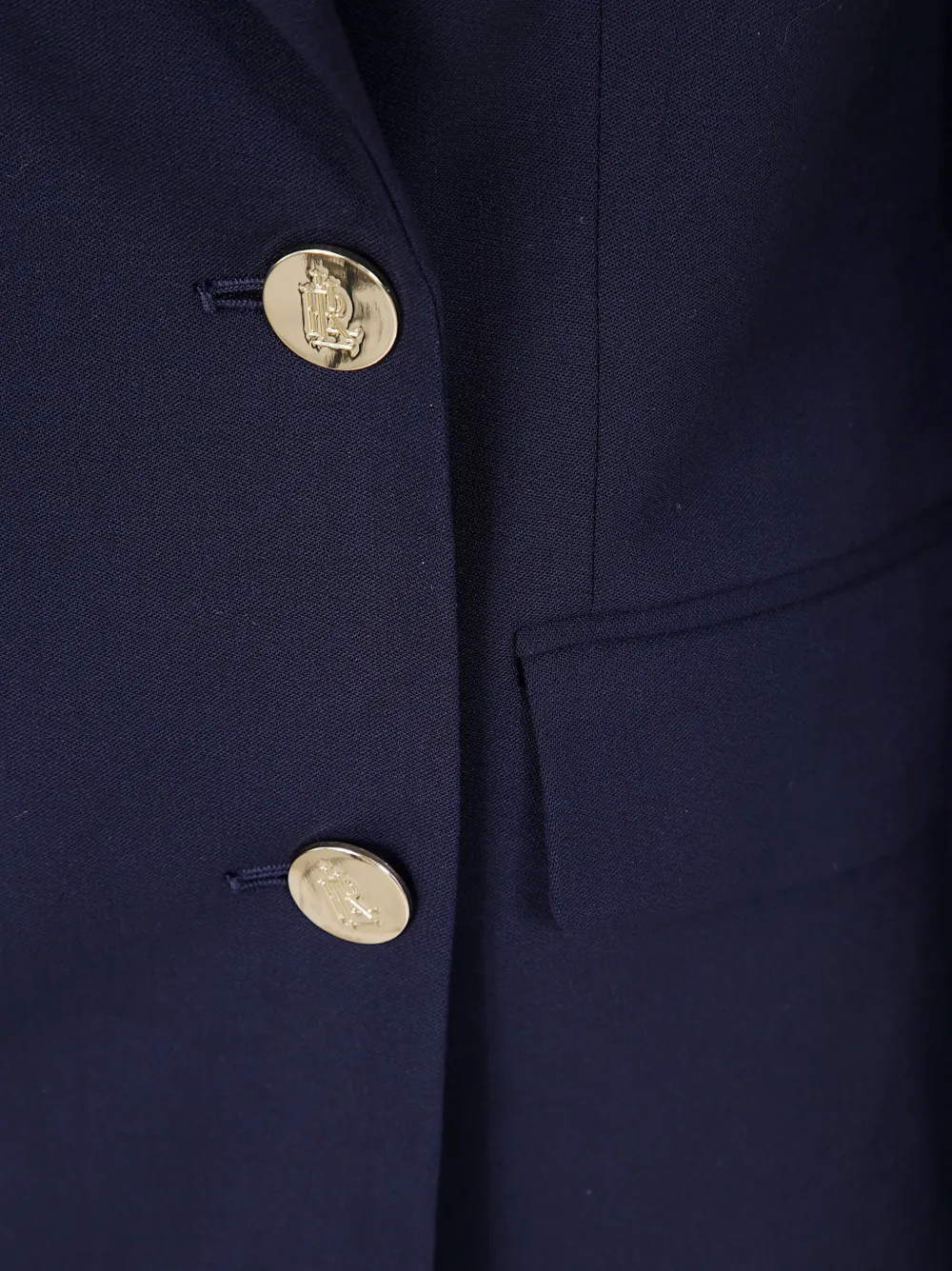 Lauren Ralph Lauren Wollen blazer Blauw