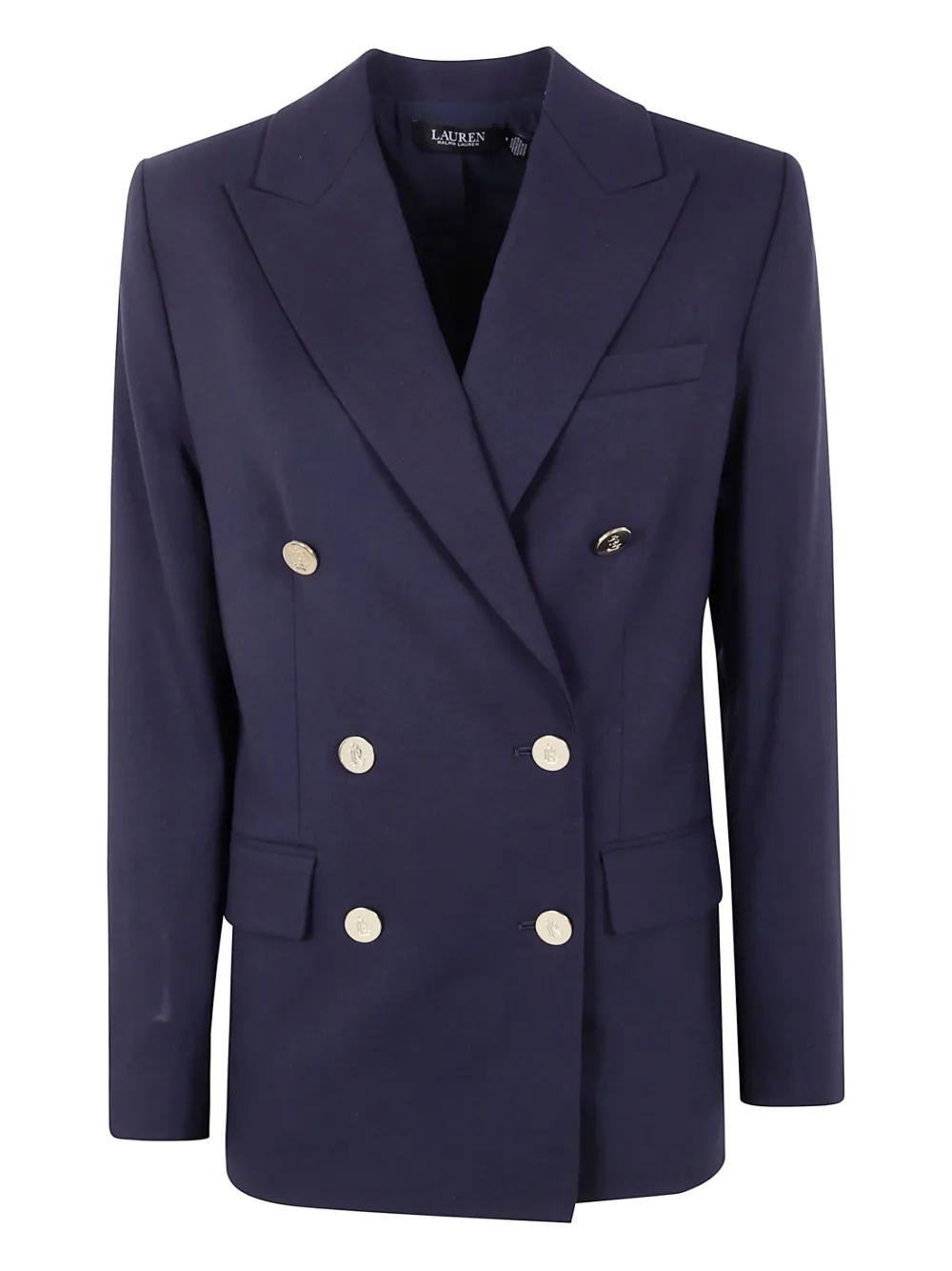 Lauren Ralph Lauren Wollen blazer Blauw