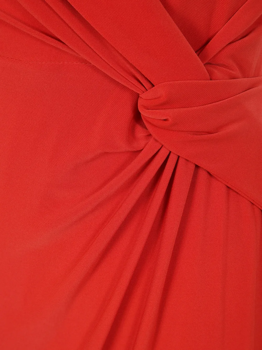 Lauren Ralph Lauren Maxi-jurk met geknoopt detail Rood