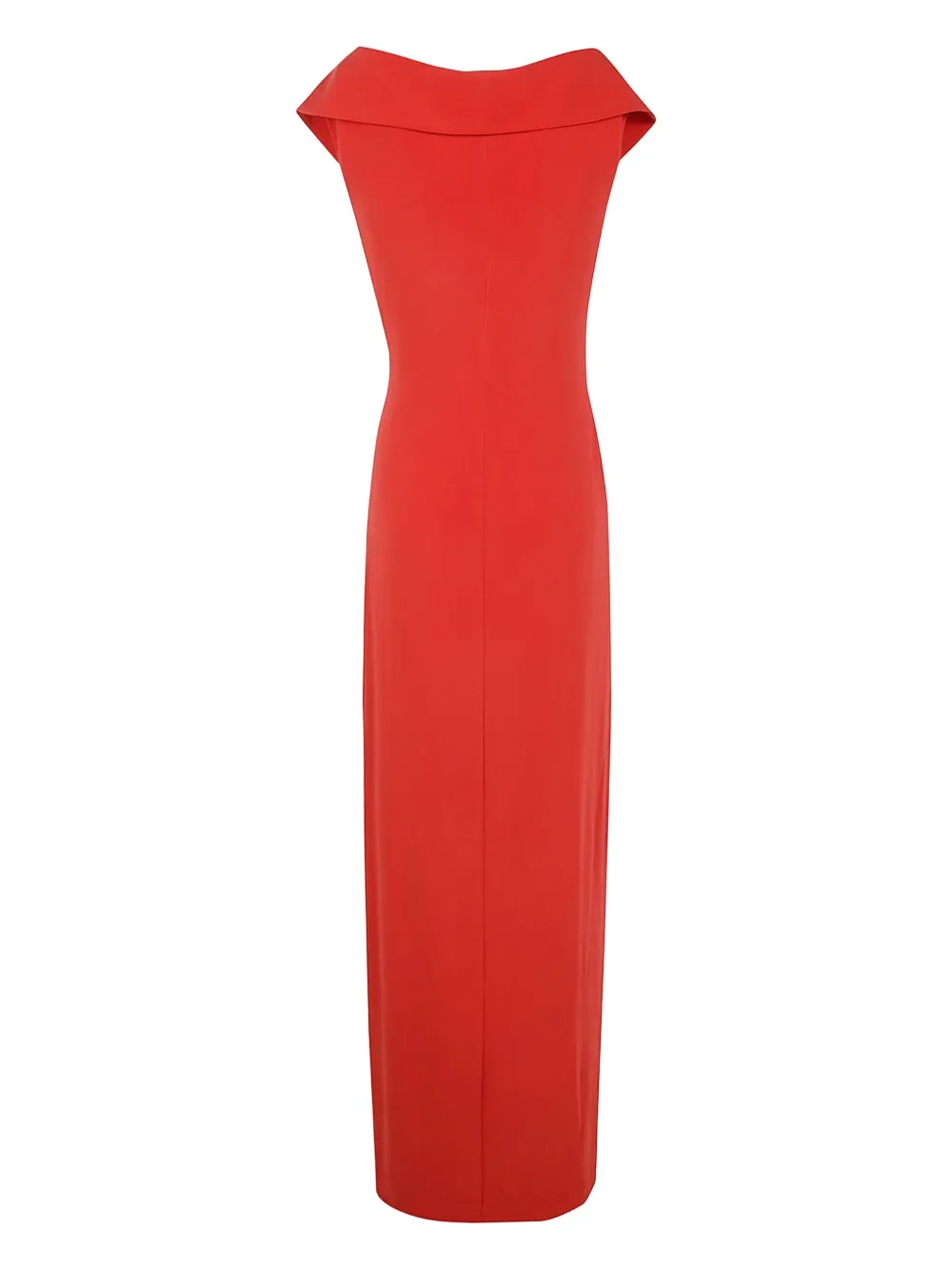 Lauren Ralph Lauren Maxi-jurk met geknoopt detail Rood