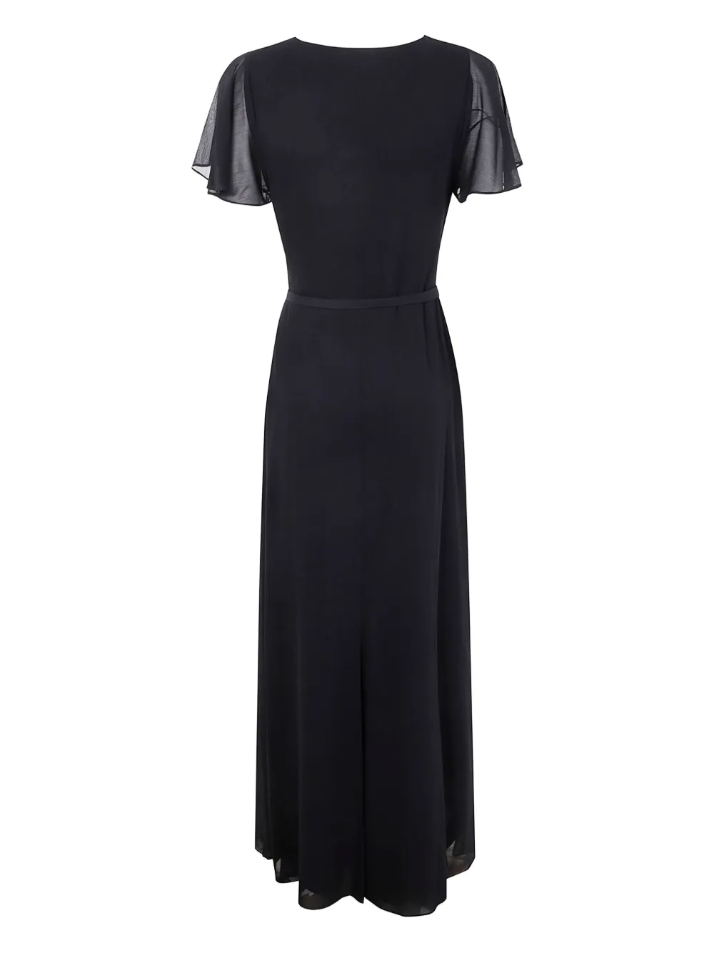 Lauren Ralph Lauren Maxi-jurk met ruches Zwart