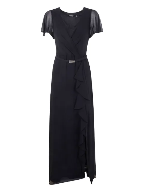 Lauren Ralph Lauren ruffle-sleeve maxi dress
