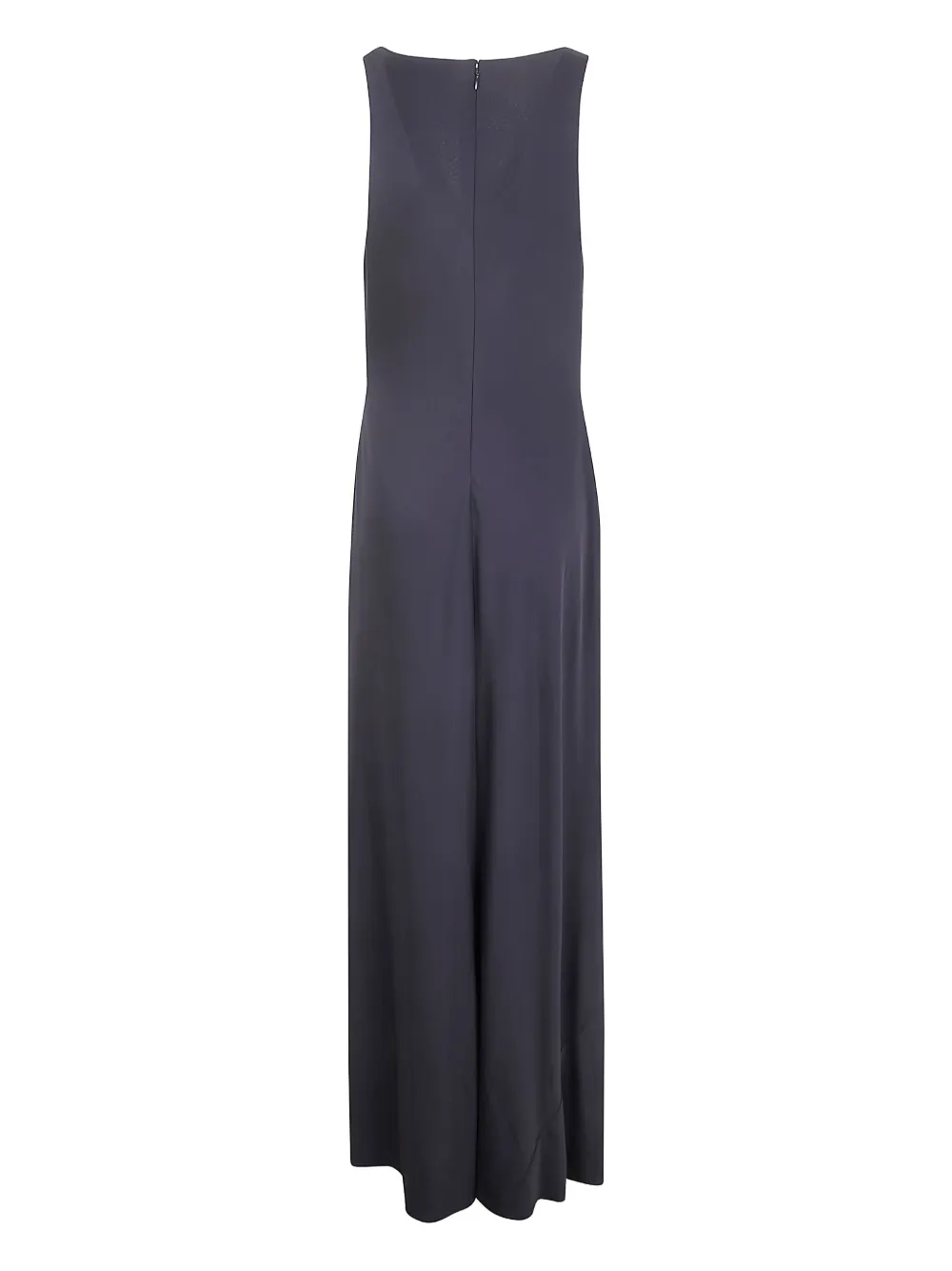 Lauren Ralph Lauren Maxi-jurk met col en ringdetail Zwart