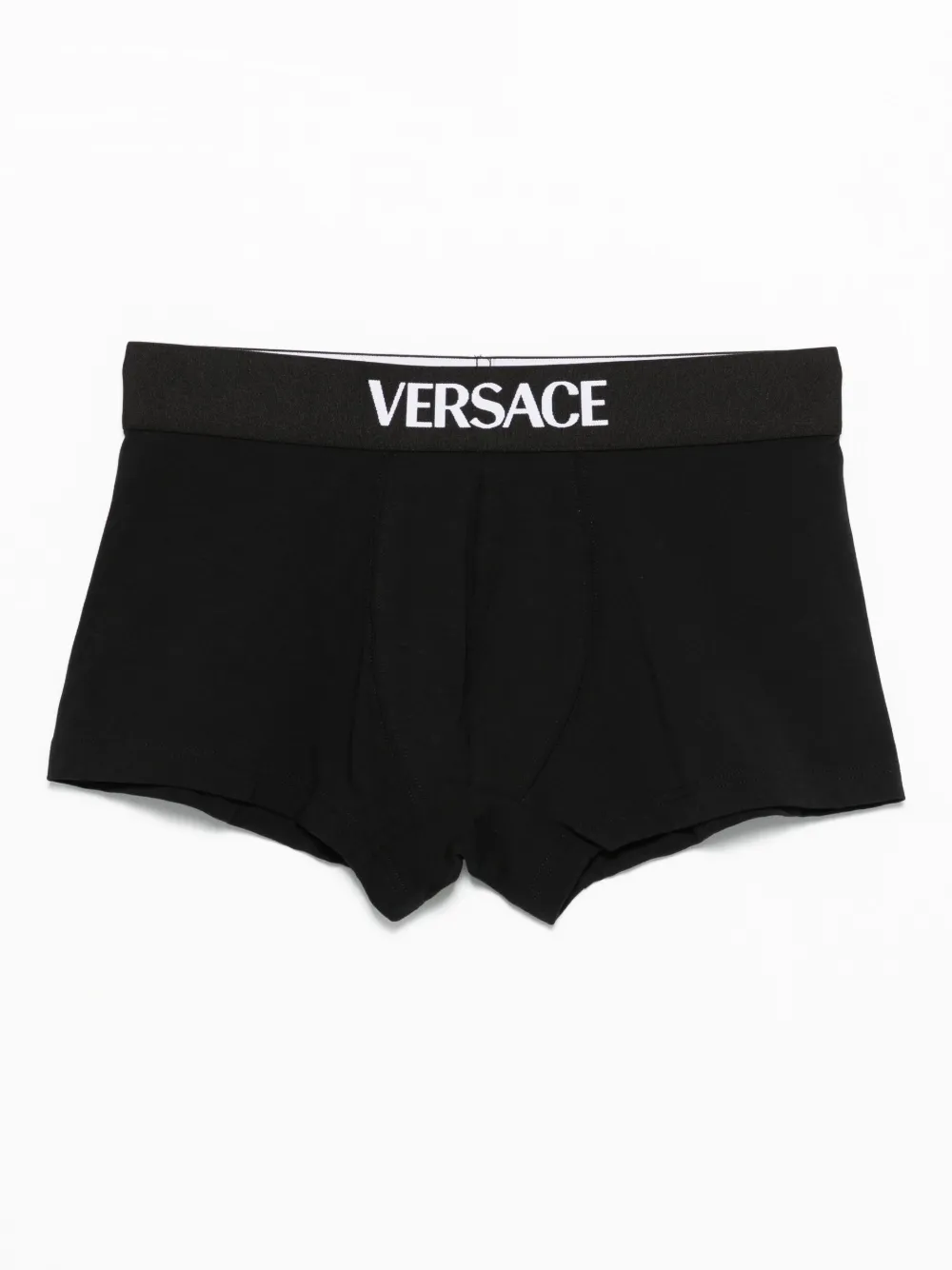 Versace logo-band boxer shorts Zwart