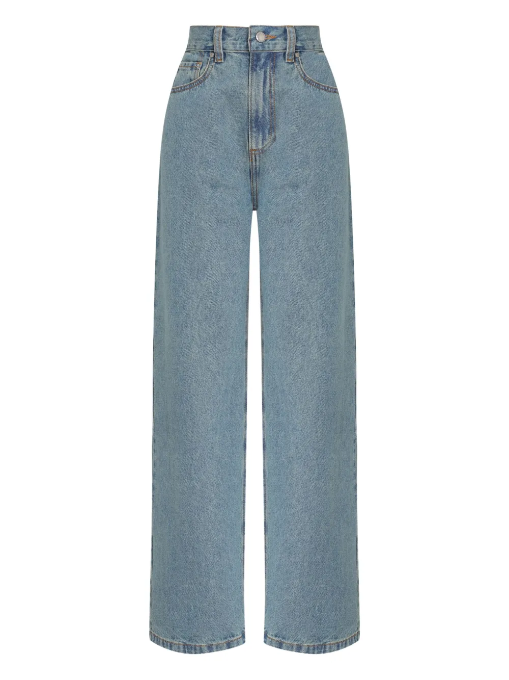 Gloria Coelho Jeans a vita alta - Blu