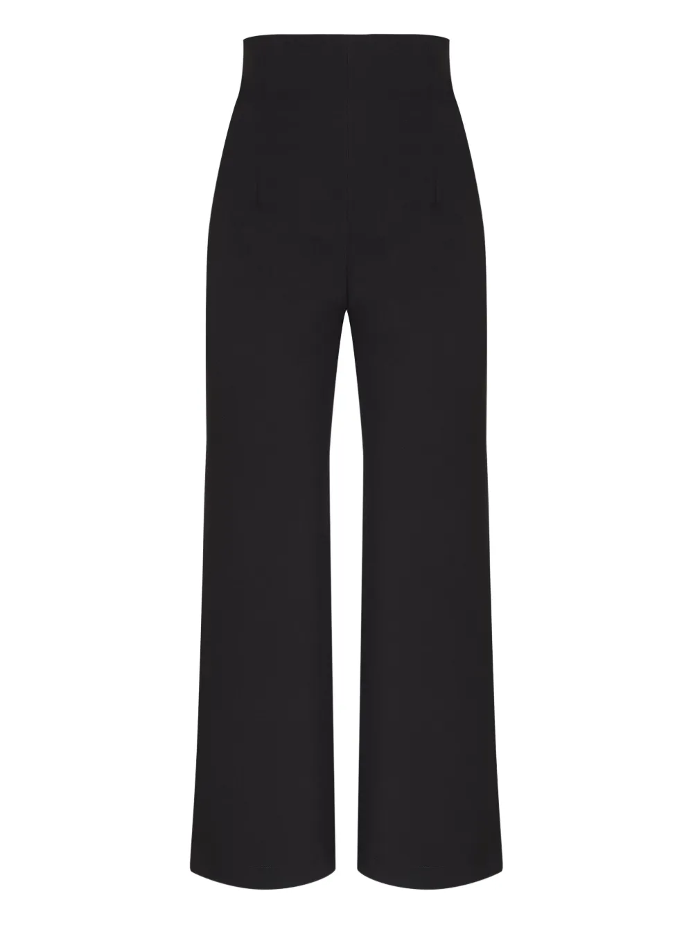 Gloria Coelho High-waisted Trousers In Black