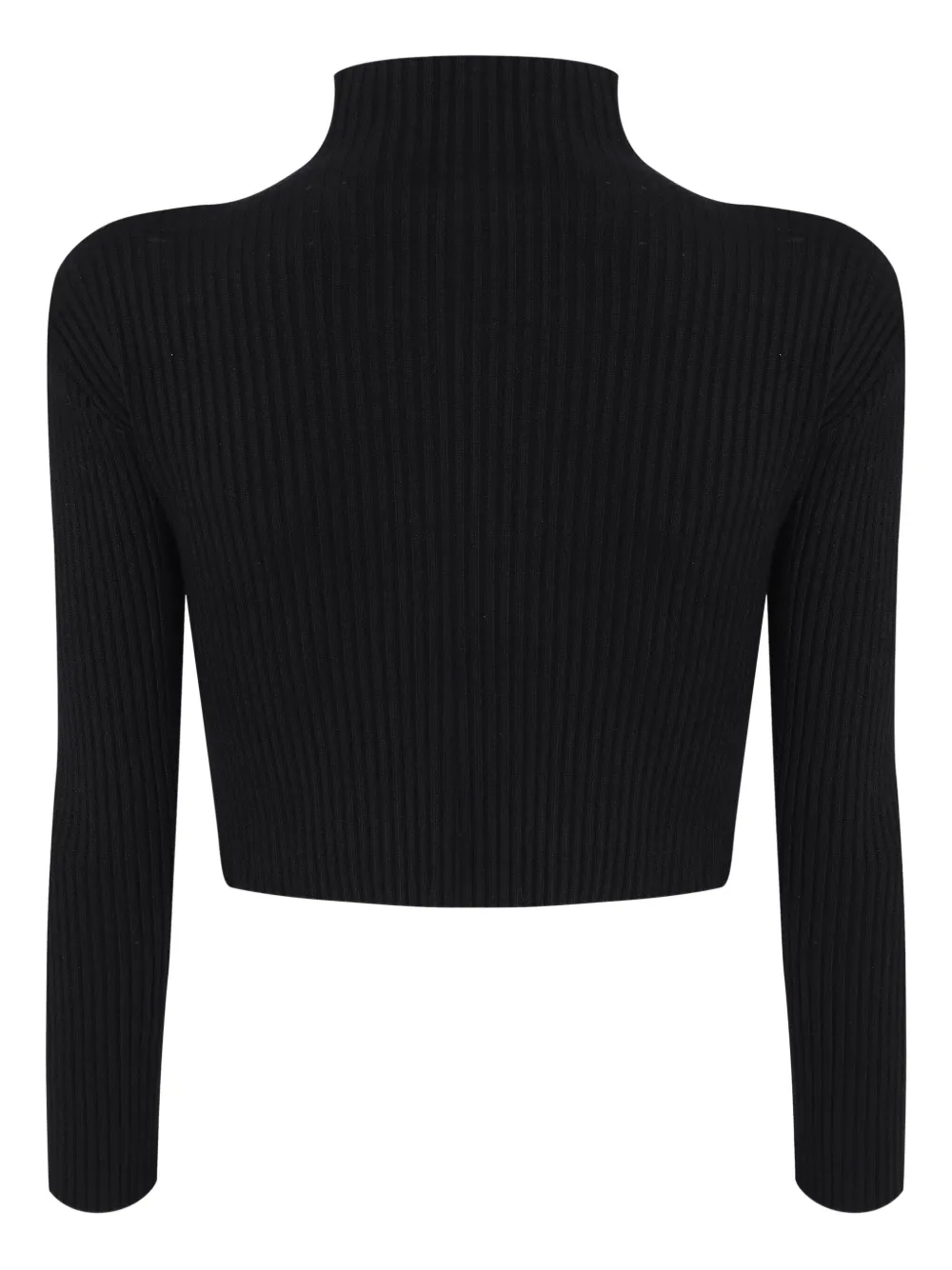 Gloria Coelho Top met col Zwart