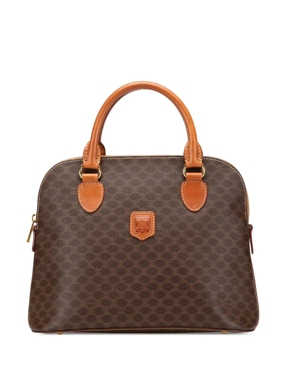 Céline Pre-Owned bolso de mano Macadam Coated Canvas 1996 | marrón | Image 1
