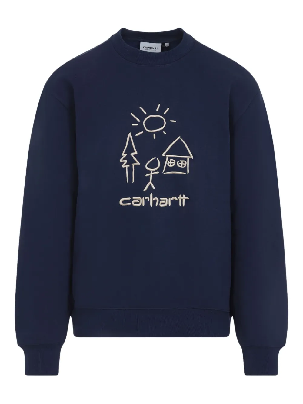 Carhartt WIP Besticktes Sweatshirt | Blau | Image 1