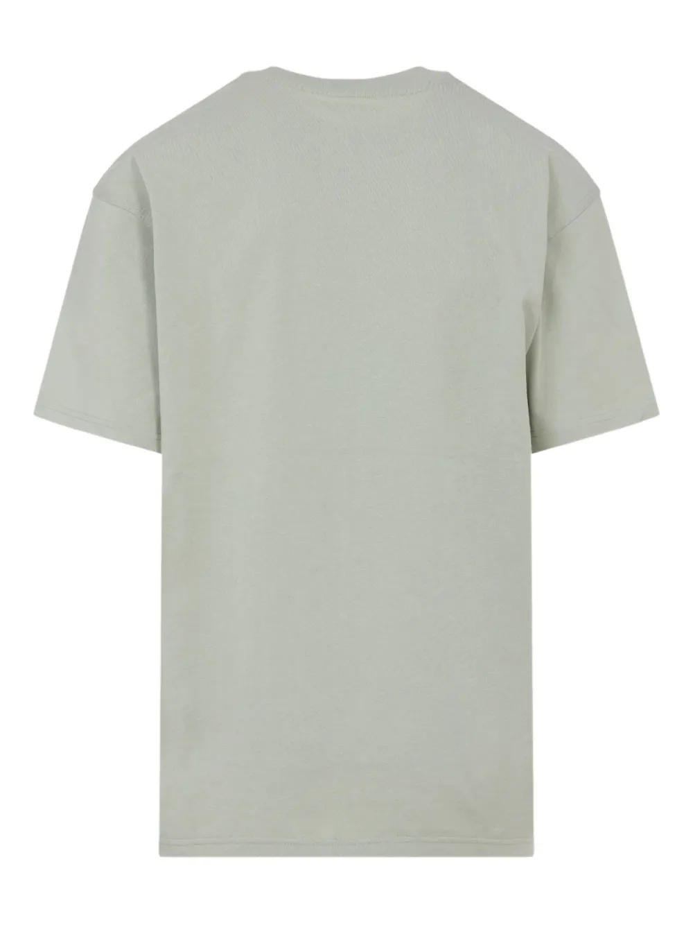 Carhartt WIP Katoenen T-shirt met geborduurd logo Groen