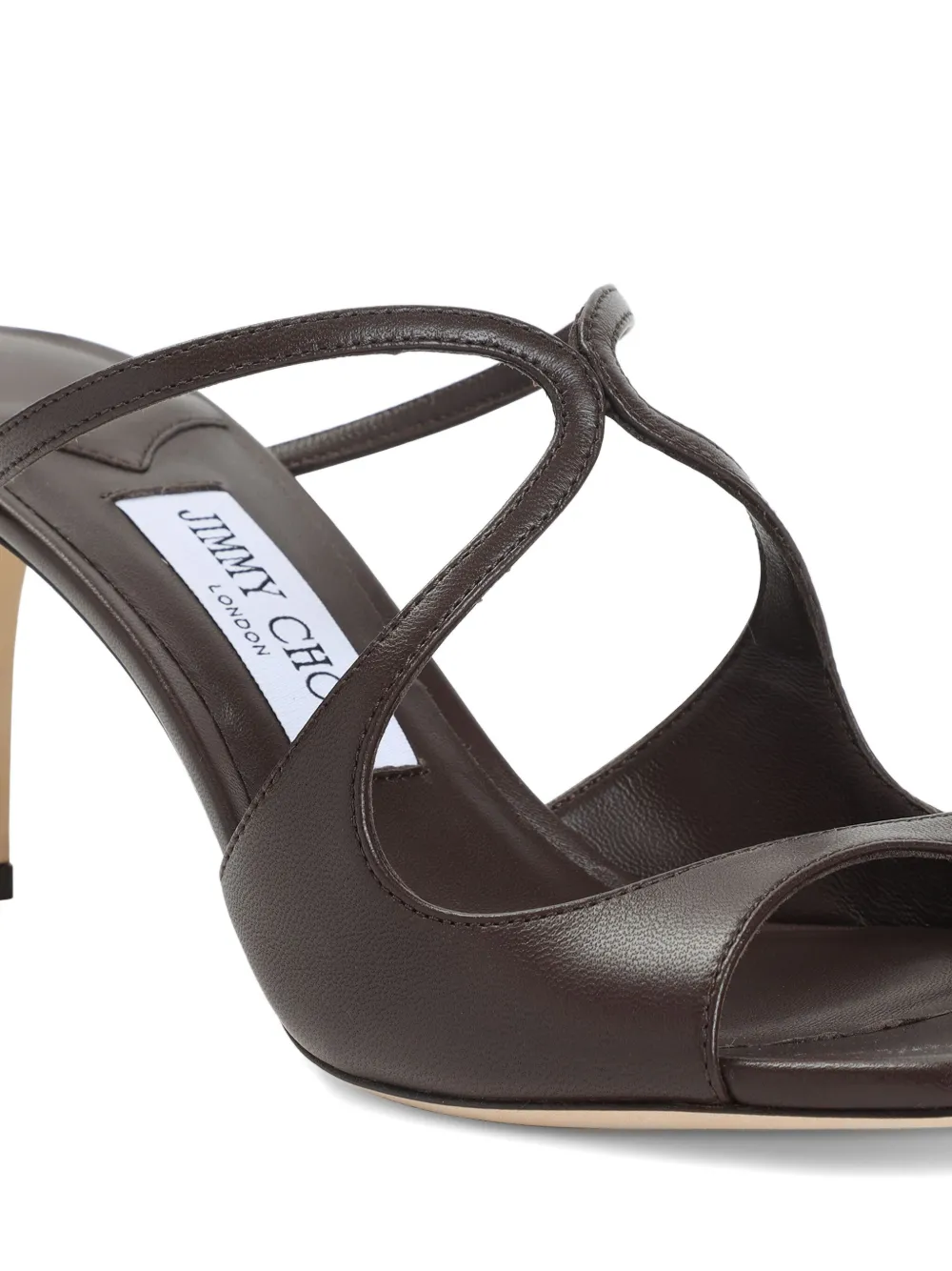 Jimmy Choo 75mm Anise sandals Brown