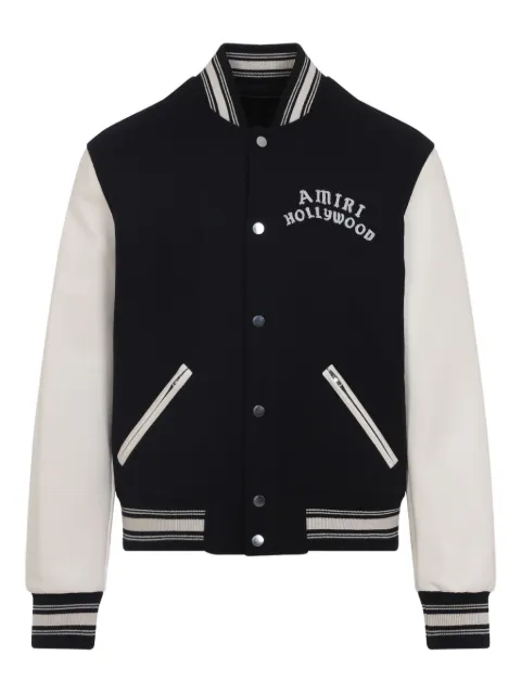 AMIRI varsity wool jacket