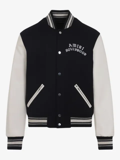 AMIRI varsity wool jacket