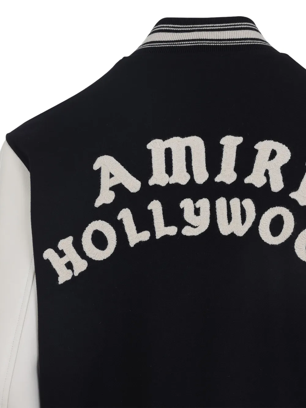 AMIRI varsity wool jacket Zwart