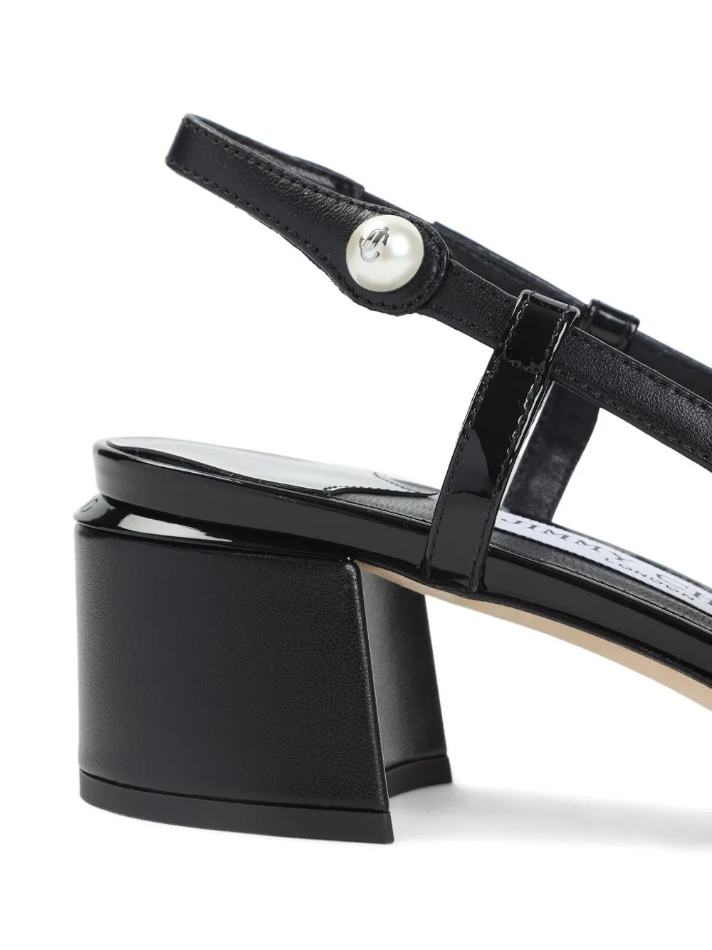 Jimmy Choo 45mm Elisa slingback pumps Black