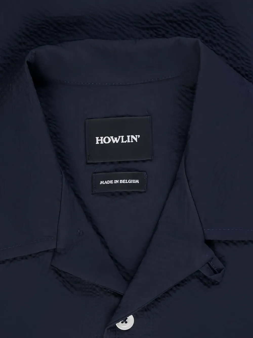 Howlin' pocket button shirt - Blauw