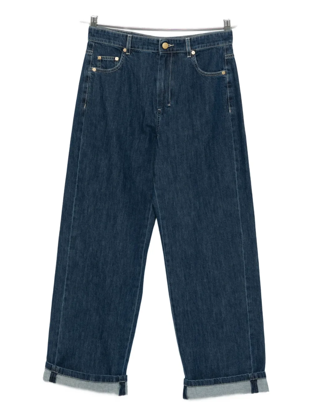 'S Max Mara cuffed jeans Blauw