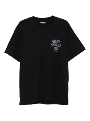 Ea7 Emporio Armani ロゴ Tシャツ | ブラック | FARFETCH JP
