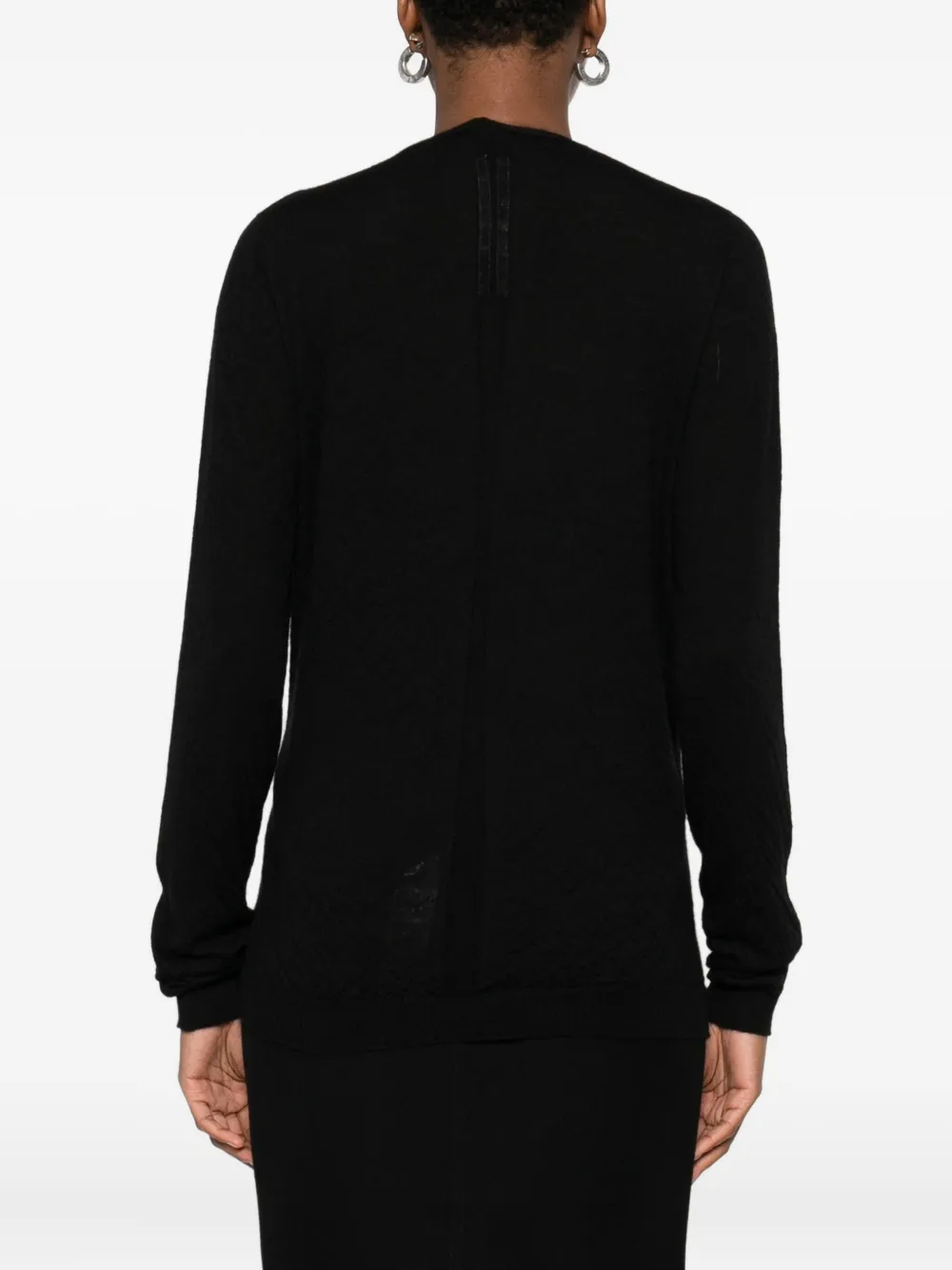 Rick Owens Trui met V-hals Zwart