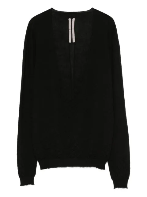 Rick Owens V-neck sweater