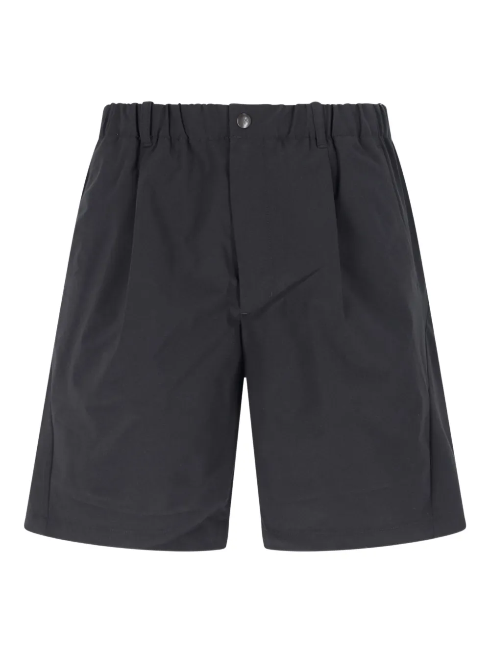Goldwin Shorts met elastische tailleband en zak Zwart