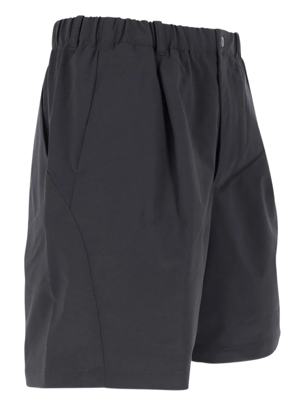 Goldwin Shorts met elastische tailleband en zak Zwart