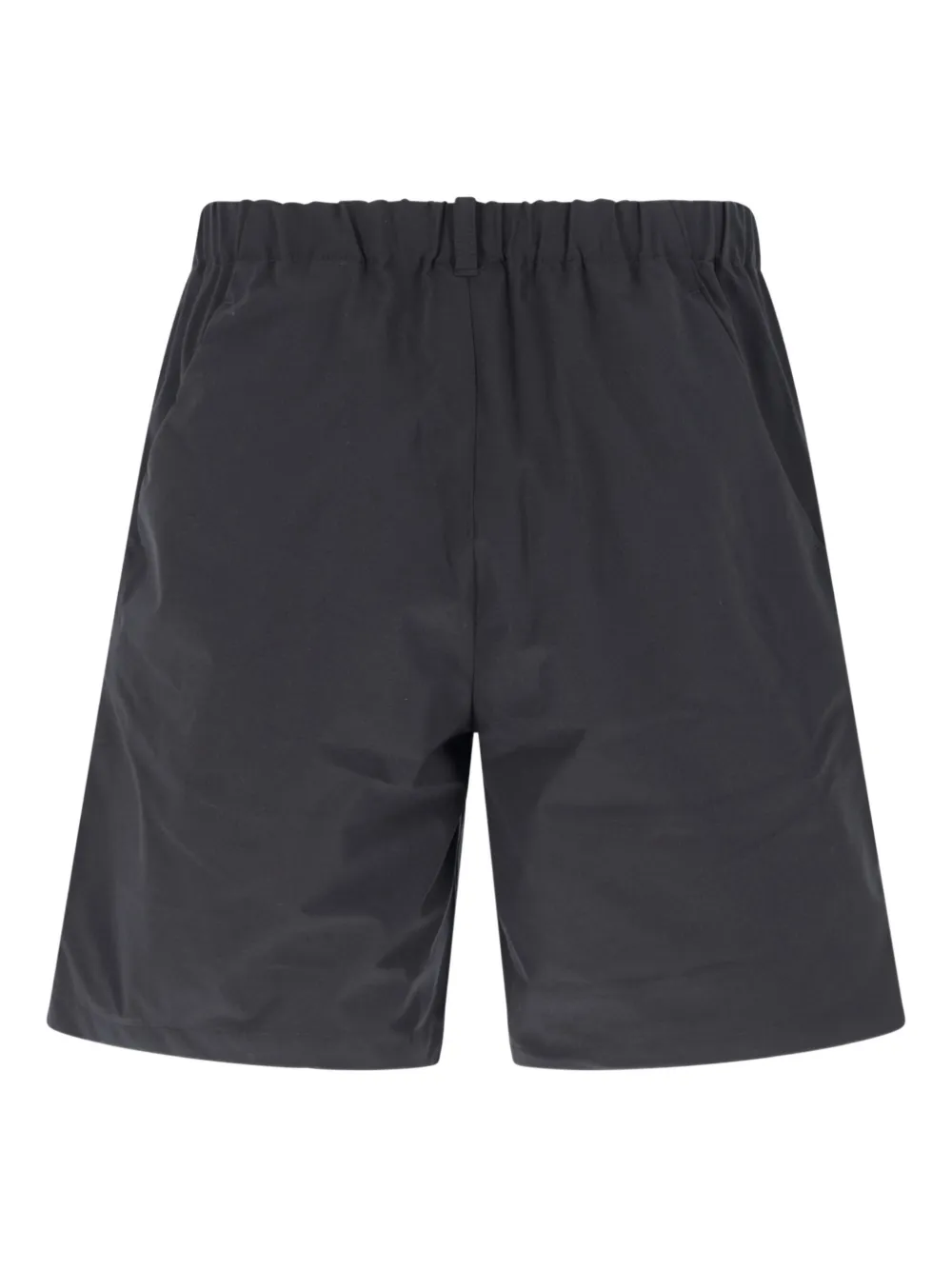 Goldwin Shorts met elastische tailleband en zak Zwart