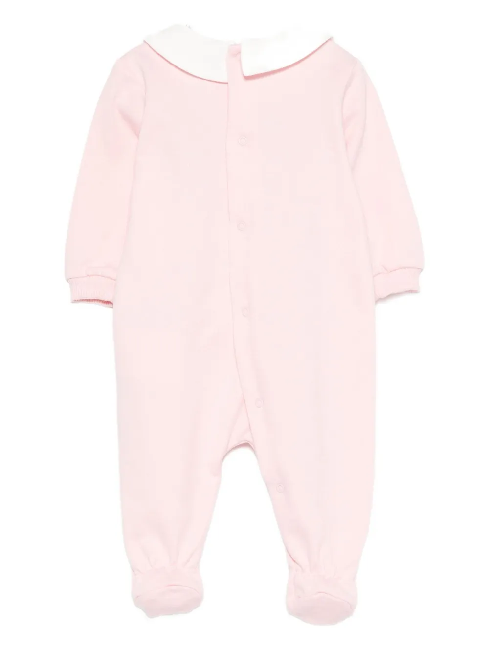 Moschino Kids Pyjama met Peter Pan-kraag en teddybeer-print Roze