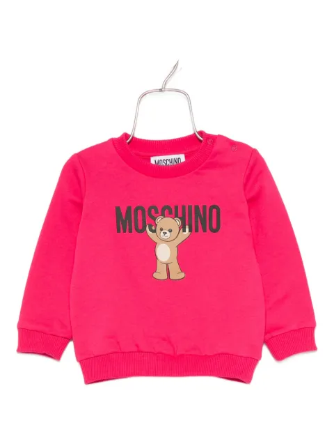 Moschino Kids Teddy Bear-print sweatshirt