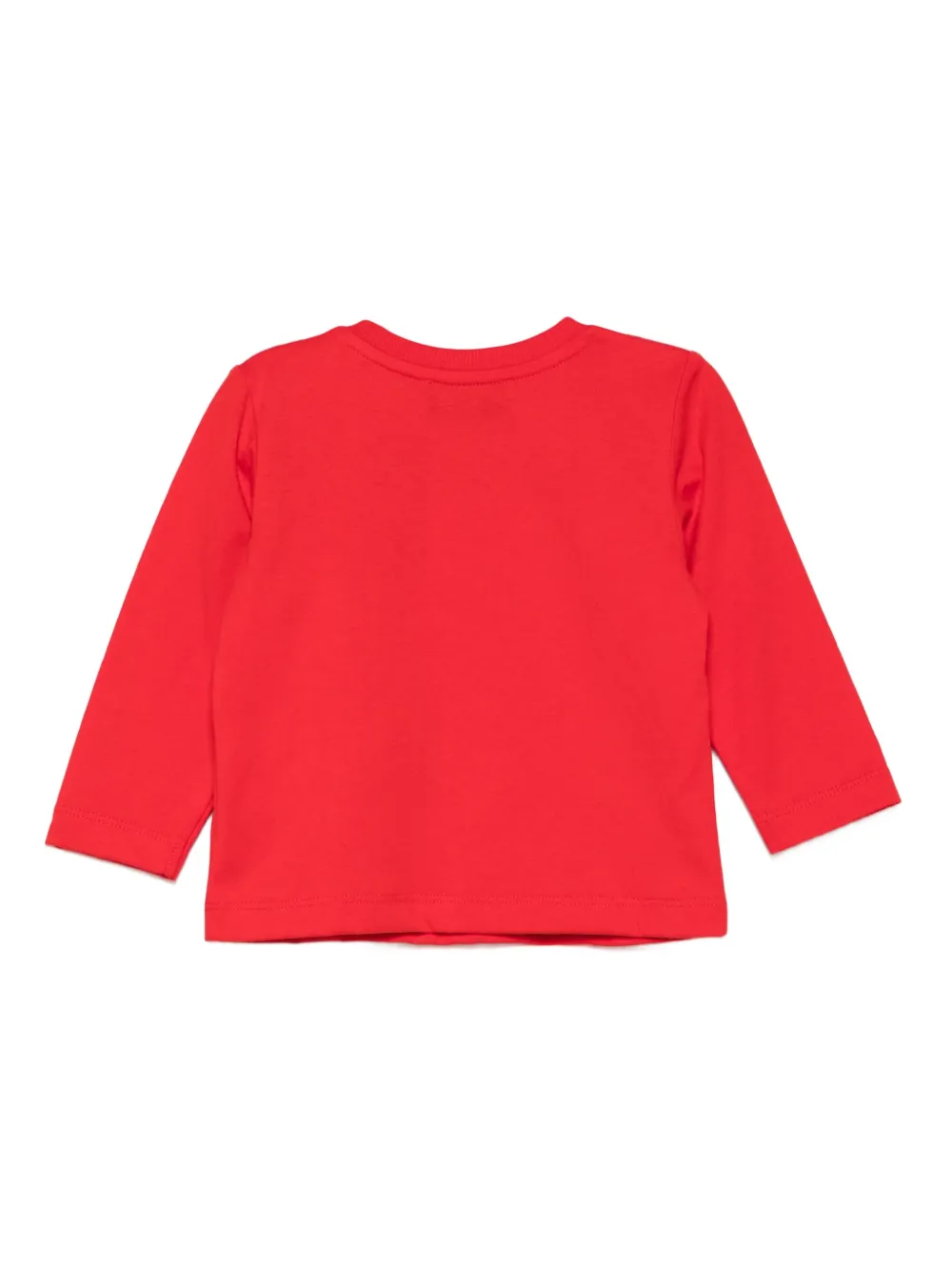 Moschino Kids Langarmshirt mit Teddy-Logo | Klassisches T-Shirt | Image 2