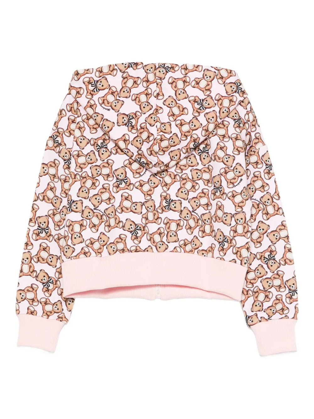Moschino Kids teddy-print hooded jacket | Boys Bomber Jackets | Image 2