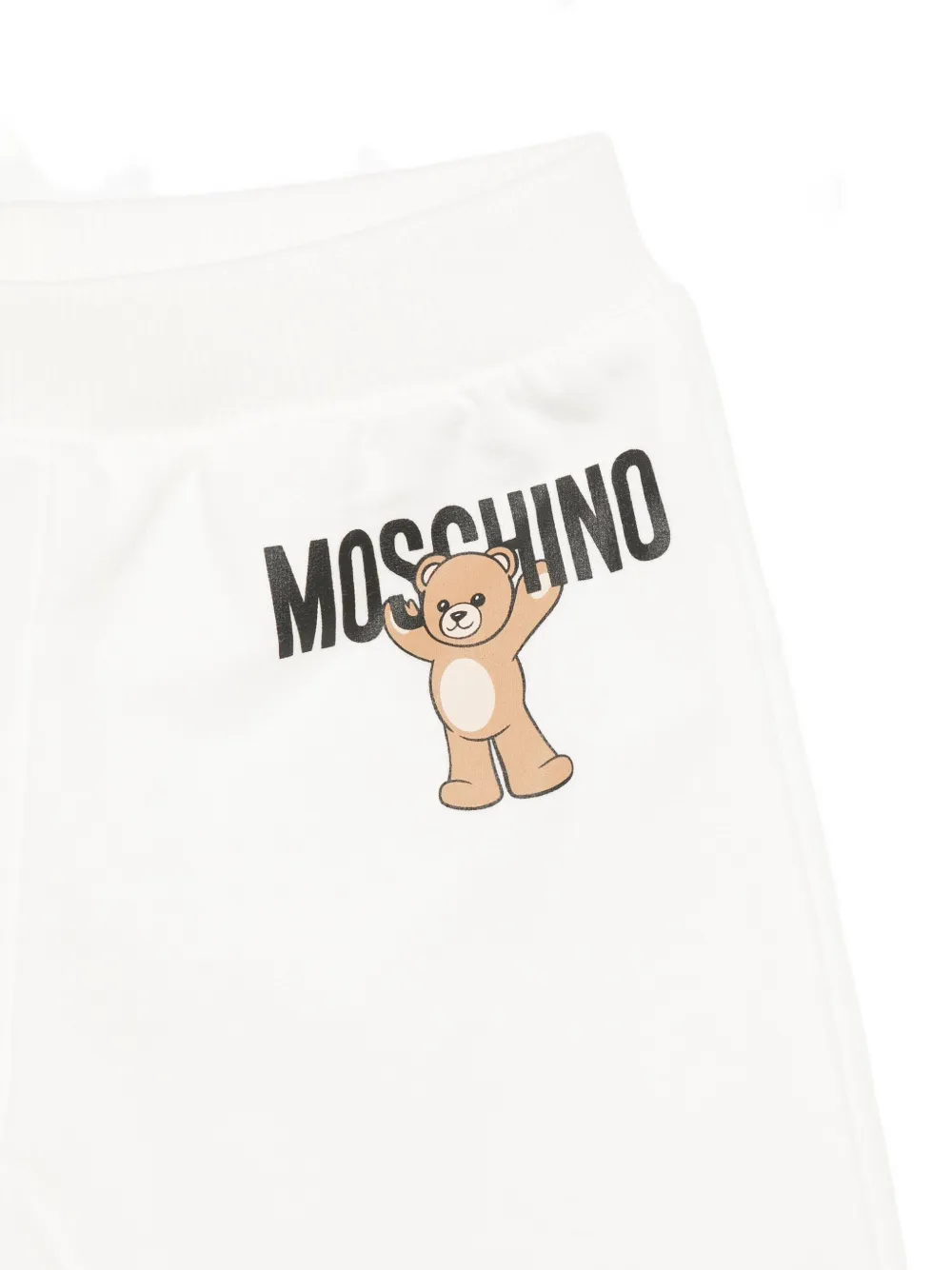 Moschino Kids Trainingspak met teddybeerprint Wit