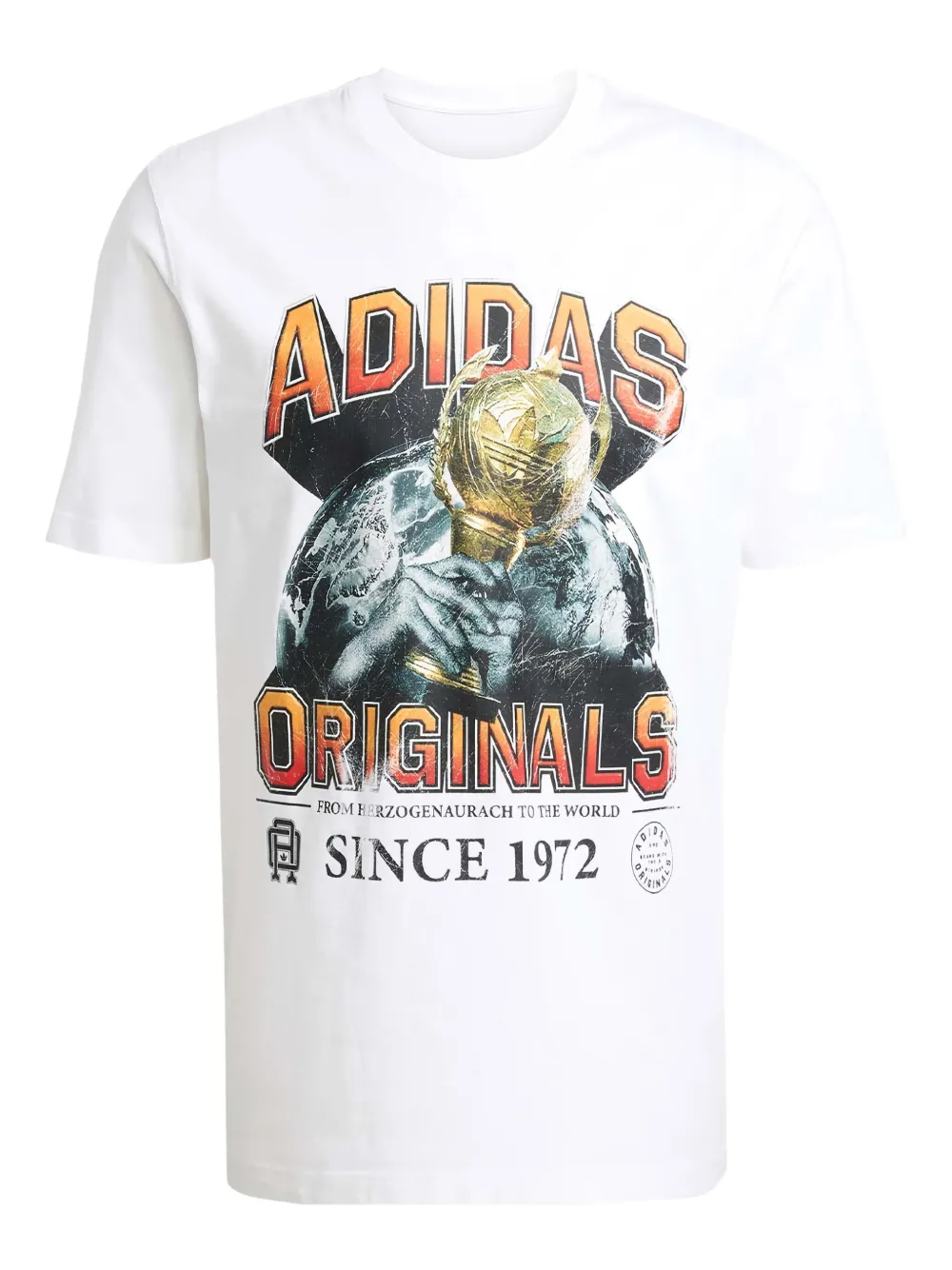 Adidas Bomberjack met drie strepen Blauw