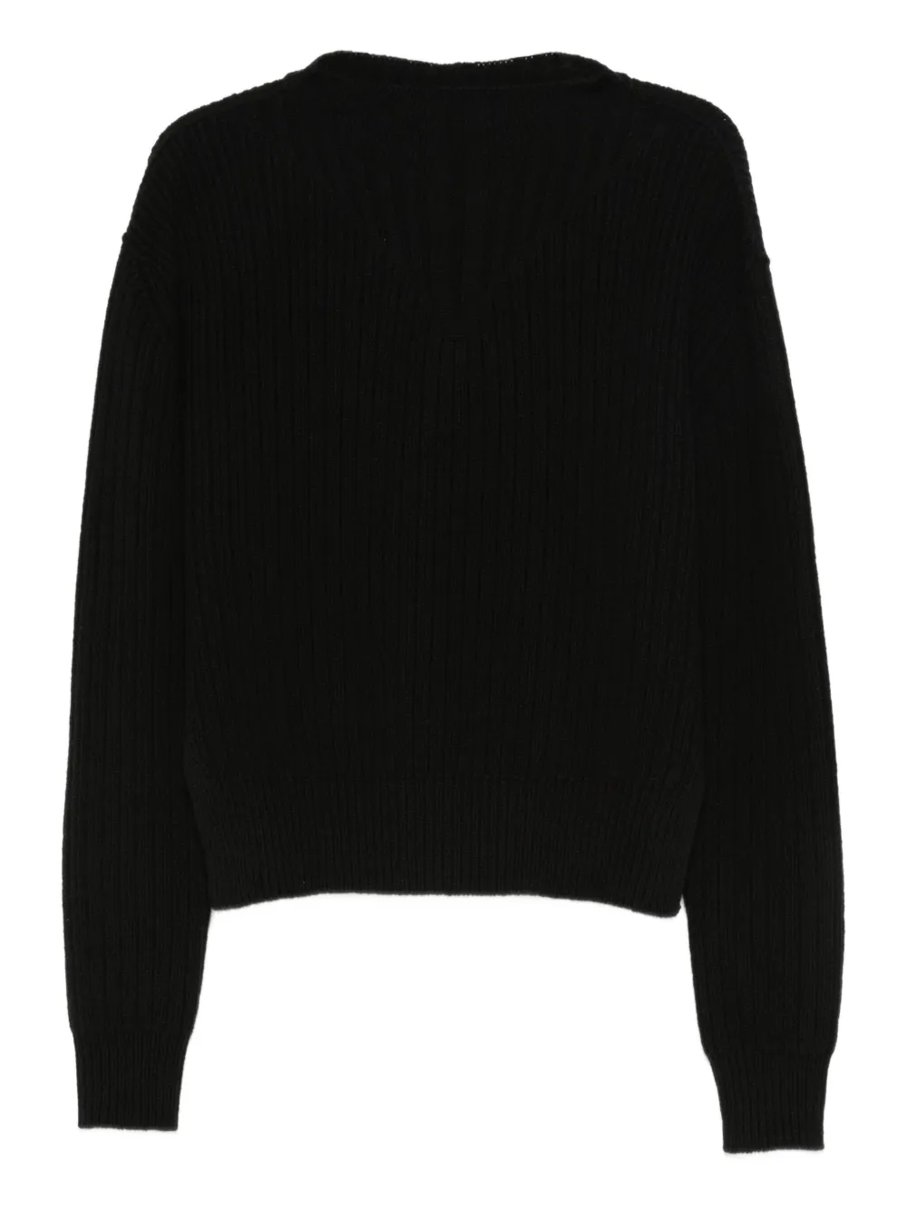 Rick Owens ribbed wool jumper | Black | Image 1
