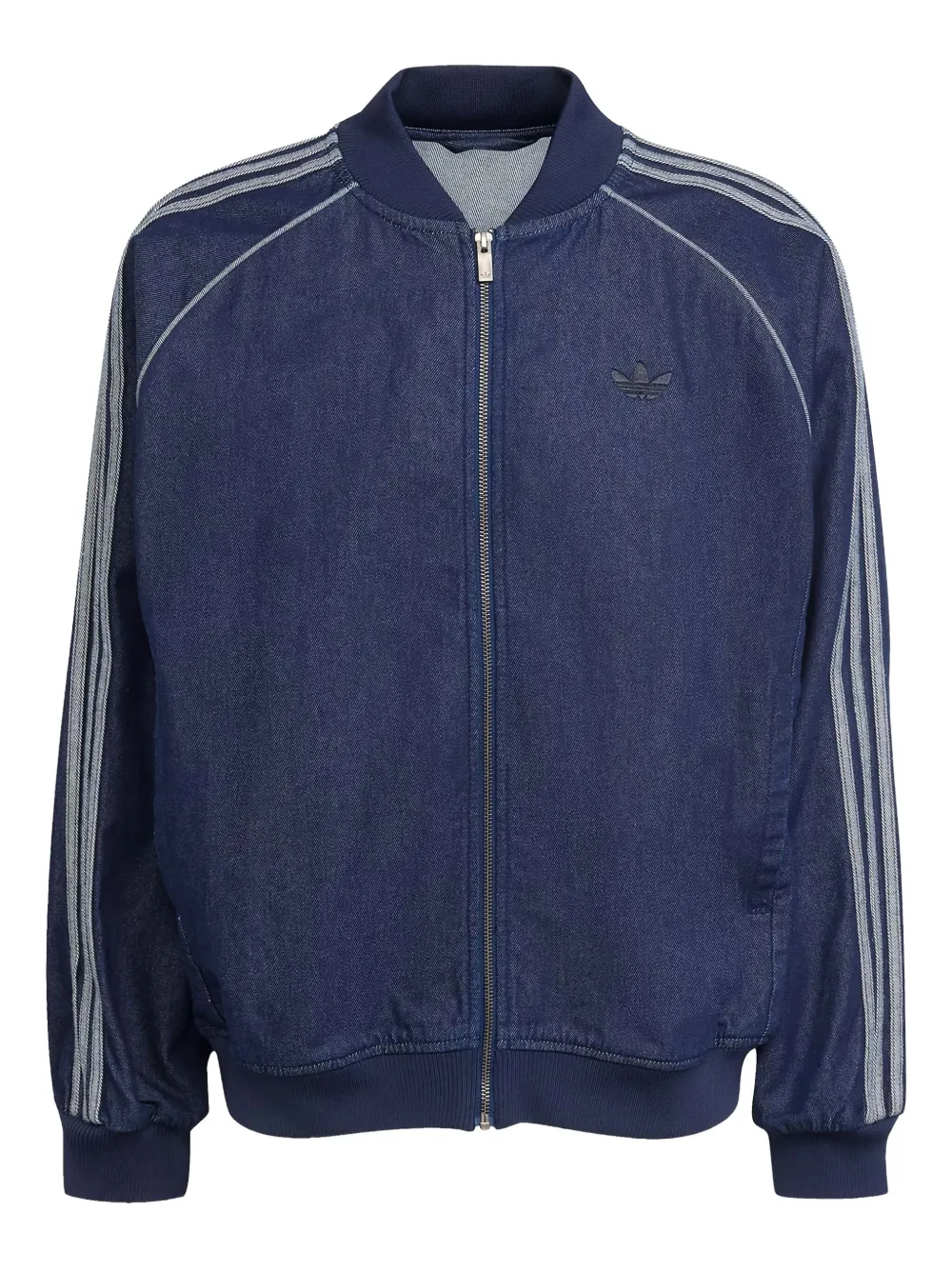 Adidas Bomberjack met drie strepen Blauw