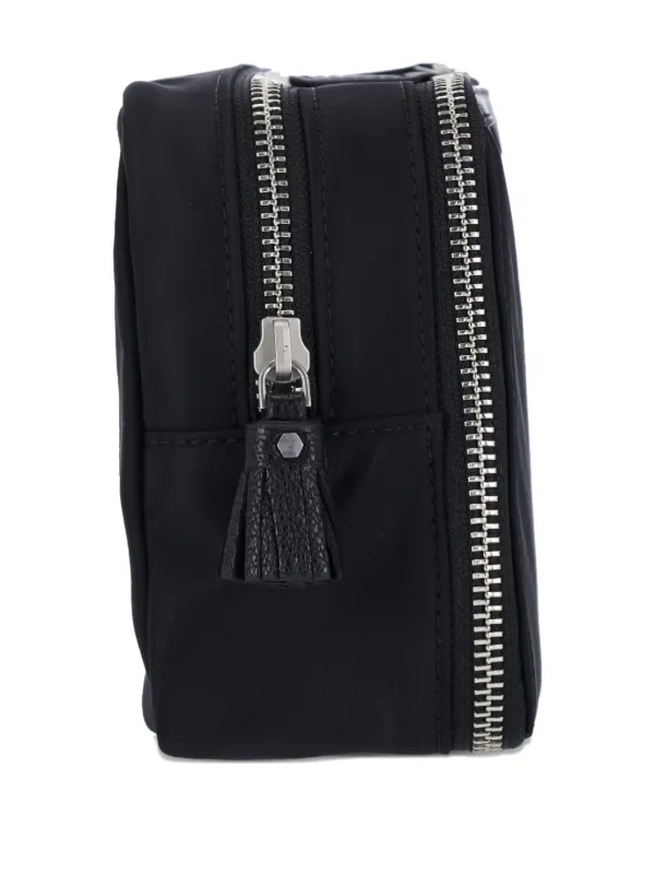 Anya Hindmarch double-zip make-up Bag | Black | FARFETCH RO