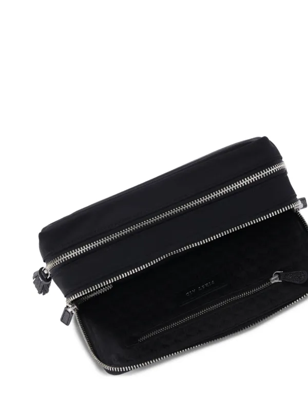 Anya Hindmarch double-zip make-up Bag | Black | FARFETCH RO