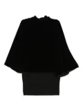 Rick Owens velvet-effect top - Black