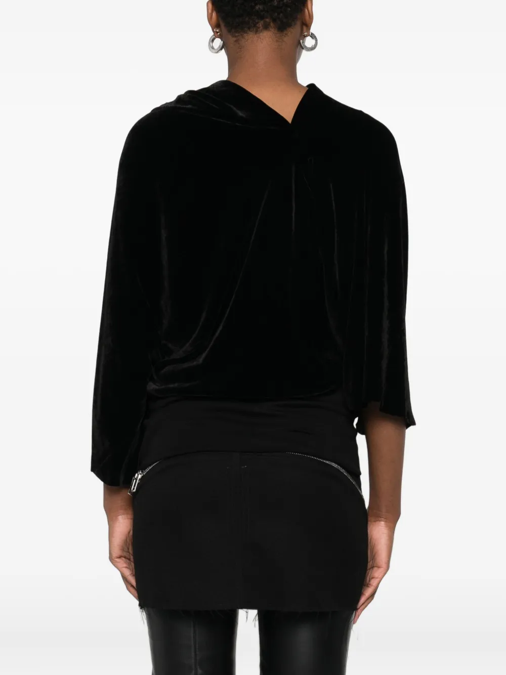Rick Owens Katoenen top Zwart