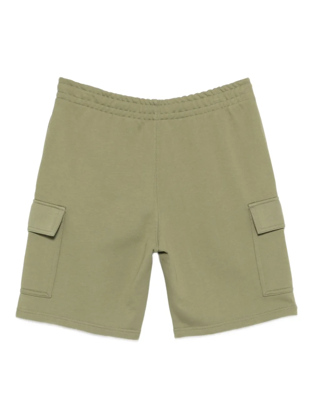 Lacoste Shorts met klepzak en trekkoord - Groen
