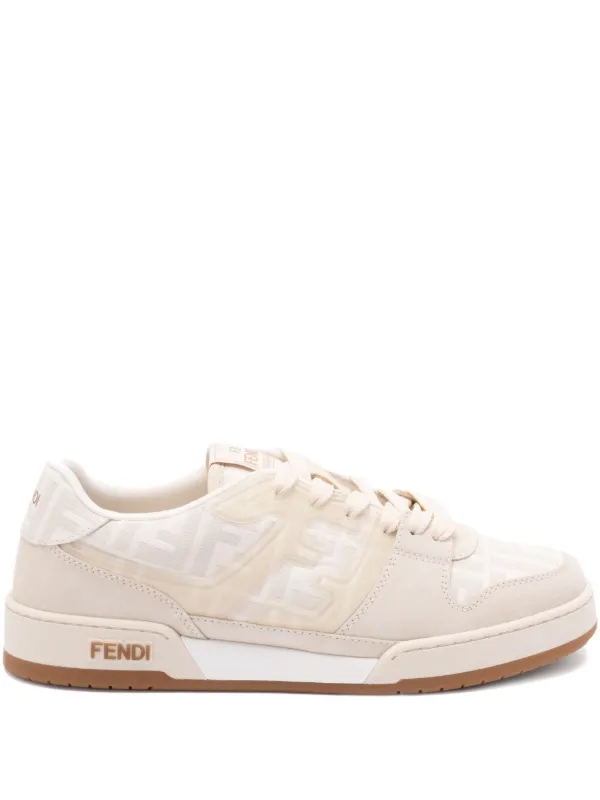 FENDI Match スエードスニーカー | ニュートラル | FARFETCH JP
