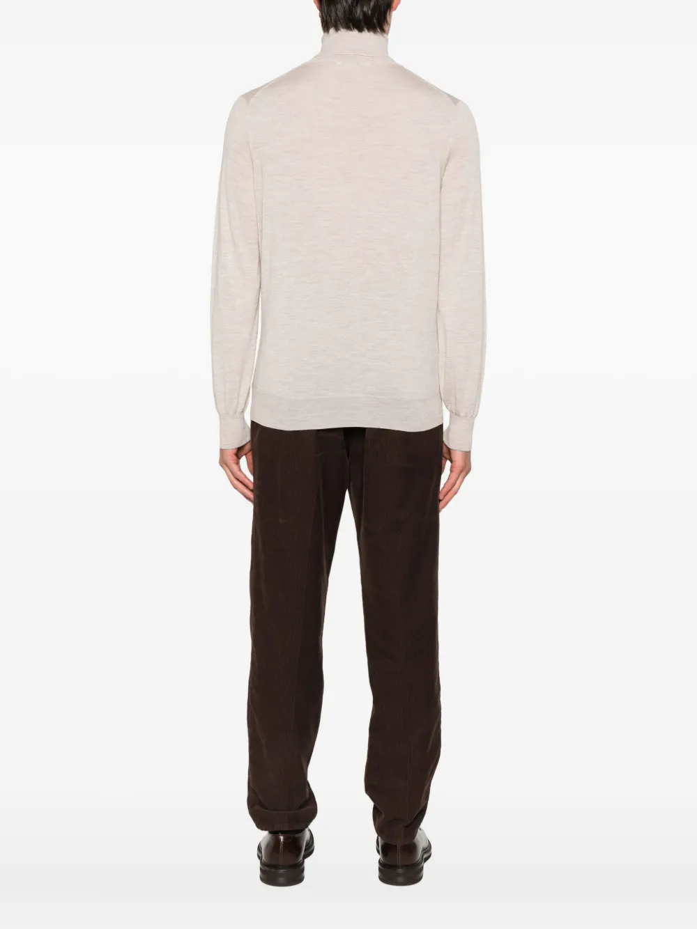 Brunello Cucinelli Trui van scheerwol Beige